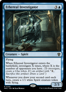 Ethereal Investigator (MKC-105)  - Murders at Karlov Manor Commander
