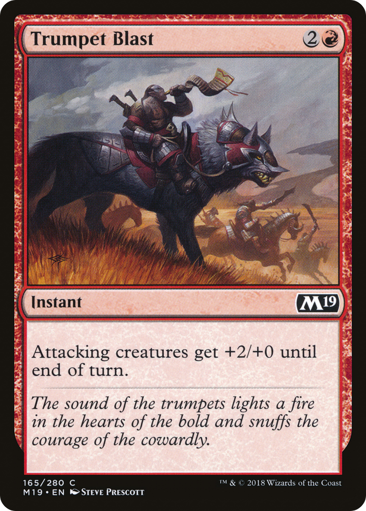 Trumpet Blast (M19-165)  Foil - Core Set 2019