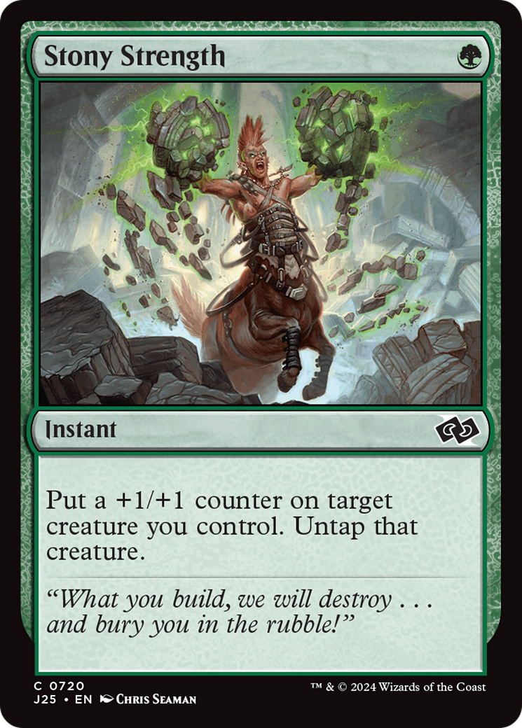 Stony Strength (J25-720)  - Foundations Jumpstart