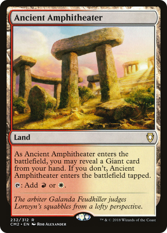 Ancient Amphitheater (CM2-232)  - Commander Anthology Volume II