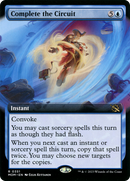 Complete the Circuit (Extended Art) (MOM-351)  Foil - March of the Machine: (Extended Art)