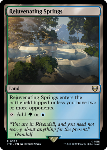 Rejuvenating Springs (LTC-325)  - Tales of Middle-earth Commander