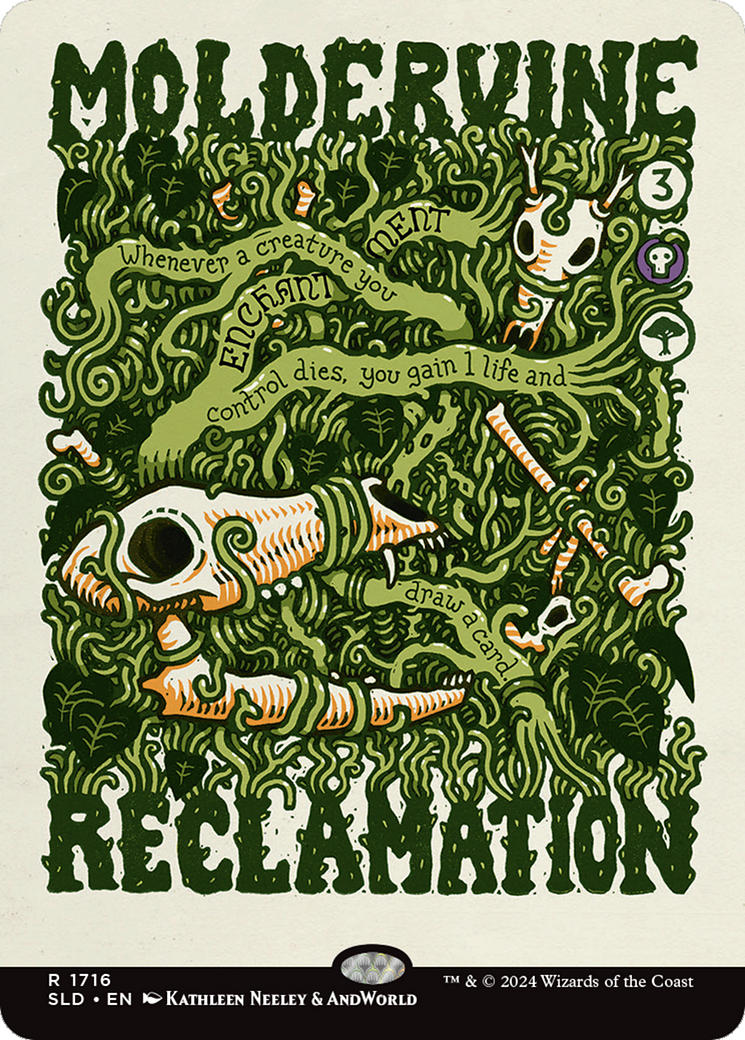 Moldervine Reclamation (SLD-1716)  - Secret Lair Drop (Borderless)