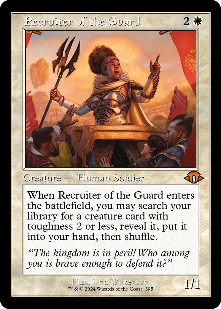 Recruiter of the Guard (Retro Frame) (MH3-395)  - Modern Horizons 3