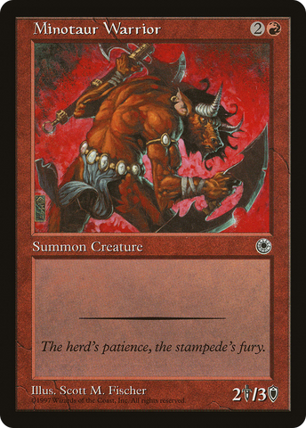 Minotaur Warrior (POR-)  - Portal