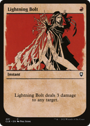 Lightning Bolt (Showcase) (CLB-401)  Foil - Commander Legends: Battle for Baldur's Gate: (Showcase)