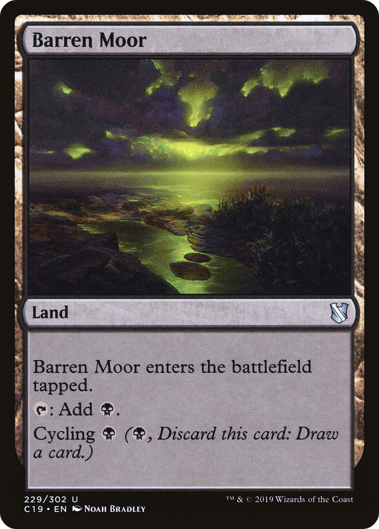 Barren Moor (C19-229)  - Commander 2019