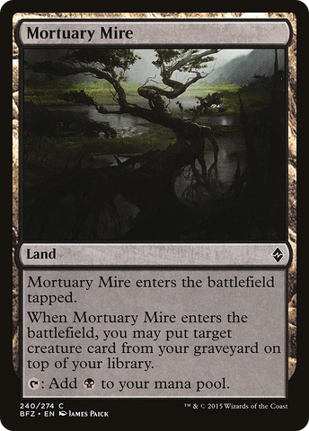 Mortuary Mire (BFZ-240)  Foil - Battle for Zendikar