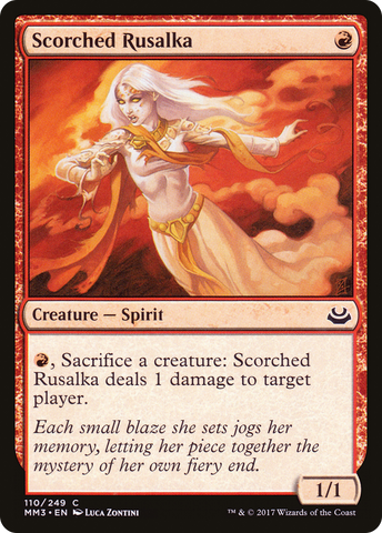 Scorched Rusalka (MM3-110)  - Modern Masters 2017