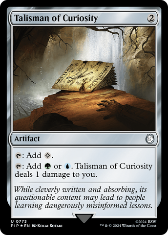 Talisman of Curiosity (Surge Foil) (PIP-773) - Fallout Foil