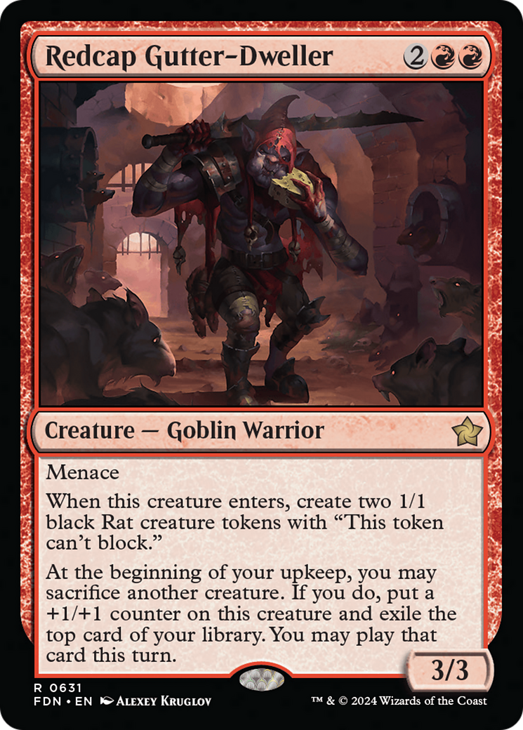 Redcap Gutter-Dweller (FDN-631)  - Foundations