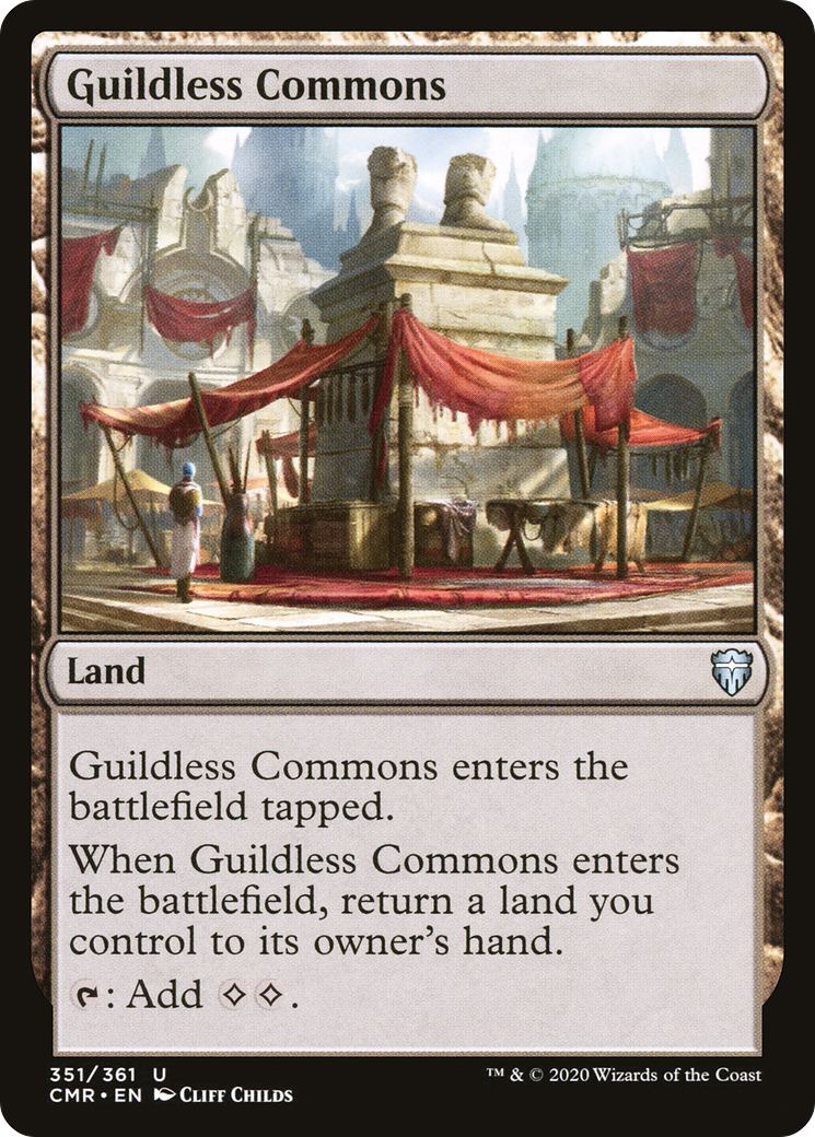 Guildless Commons (CMR-351)  - Commander Legends