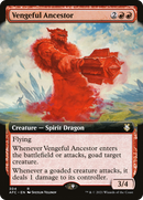 Vengeful Ancestor (Extended Art) (AFC-304)  - Forgotten Realms Commander: (Extended Art)