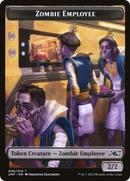 Zombie Employee Token (UNF-006) - Unfinity Tokens Foil