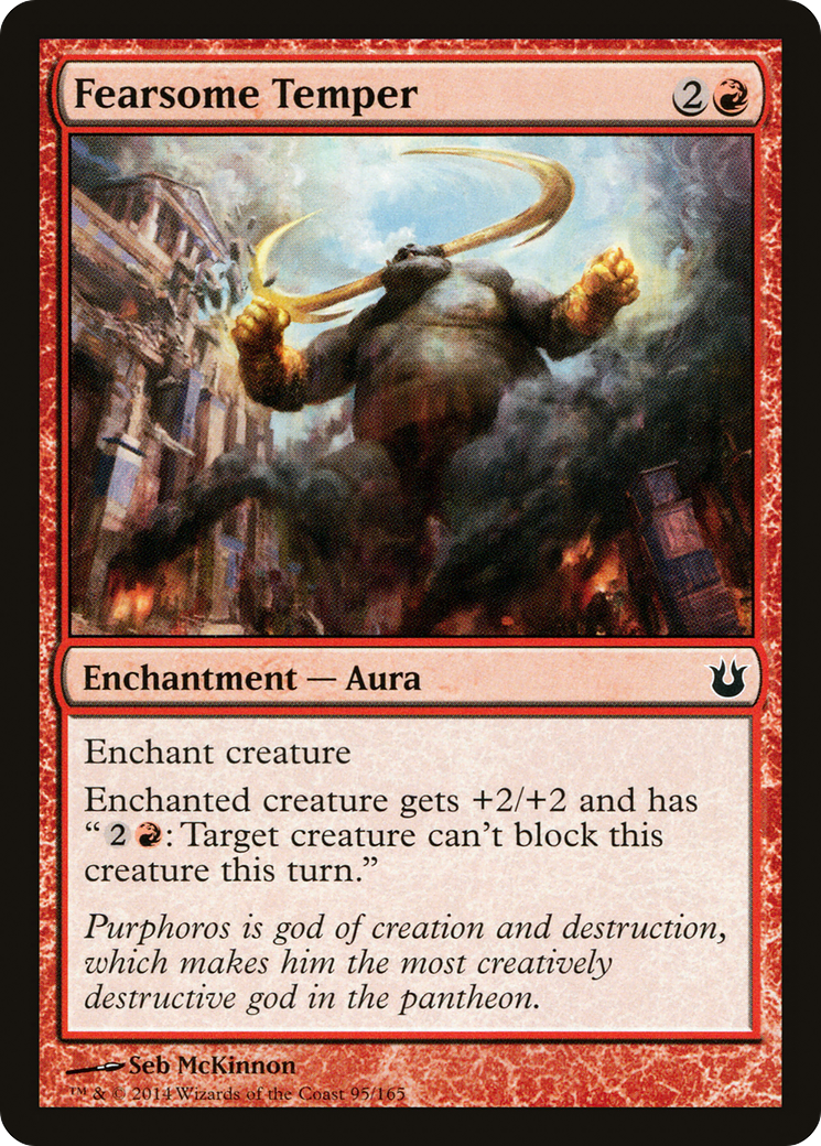 Fearsome Temper (BNG-095)  - Born of the Gods