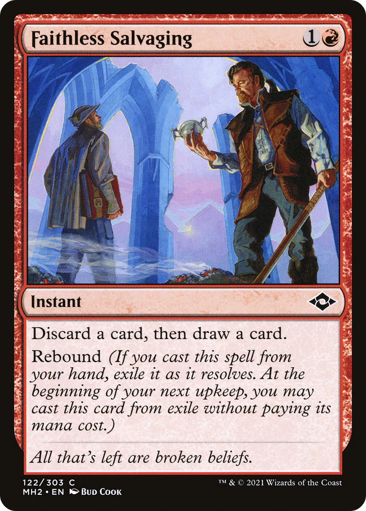 Faithless Salvaging (MH2-122)  - Modern Horizons 2