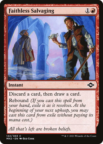 Faithless Salvaging (MH2-122)  Foil - Modern Horizons 2