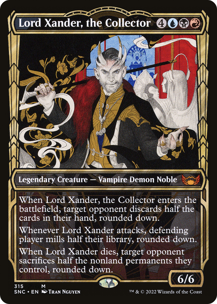 Lord Xander, the Collector (Showcase) (SNC-315)  - Streets of New Capenna: (Showcase)