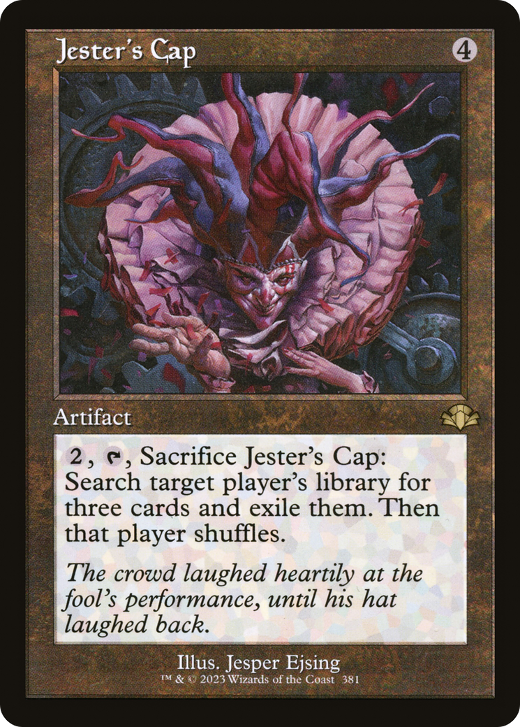 Jester's Cap (Retro Frame) (DMR-381)  Foil - Dominaria Remastered