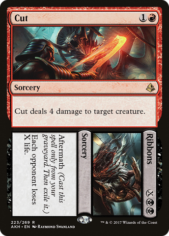 Cut // Ribbons (AKH-223)  - Amonkhet