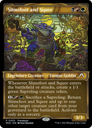 Slimefoot and Squee (Showcase) (PRE-450)  - March of the Machine Commander: (Showcase)