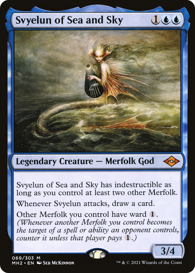 Svyelun of Sea and Sky (MH2-069) - Modern Horizons 2 Foil