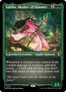 Sakiko, Mother of Summer (CMM-570)  Etched Foil - Commander Masters