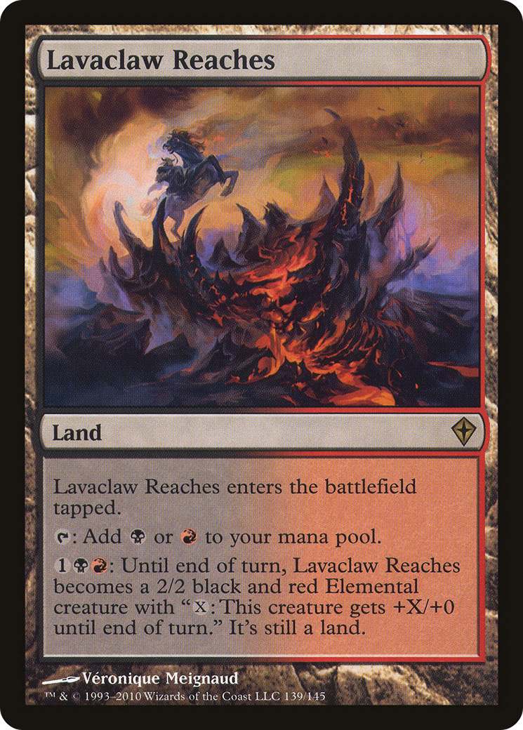 Lavaclaw Reaches (WWK-139)  Foil - Worldwake