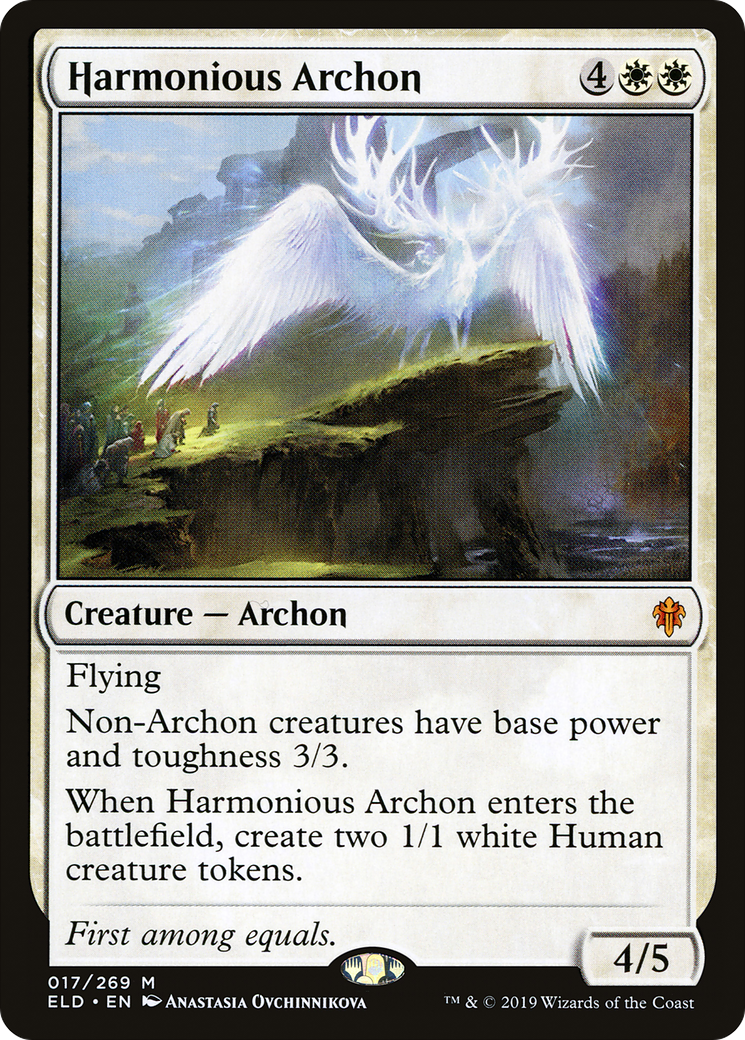 Harmonious Archon (ELD-017)  - Throne of Eldraine