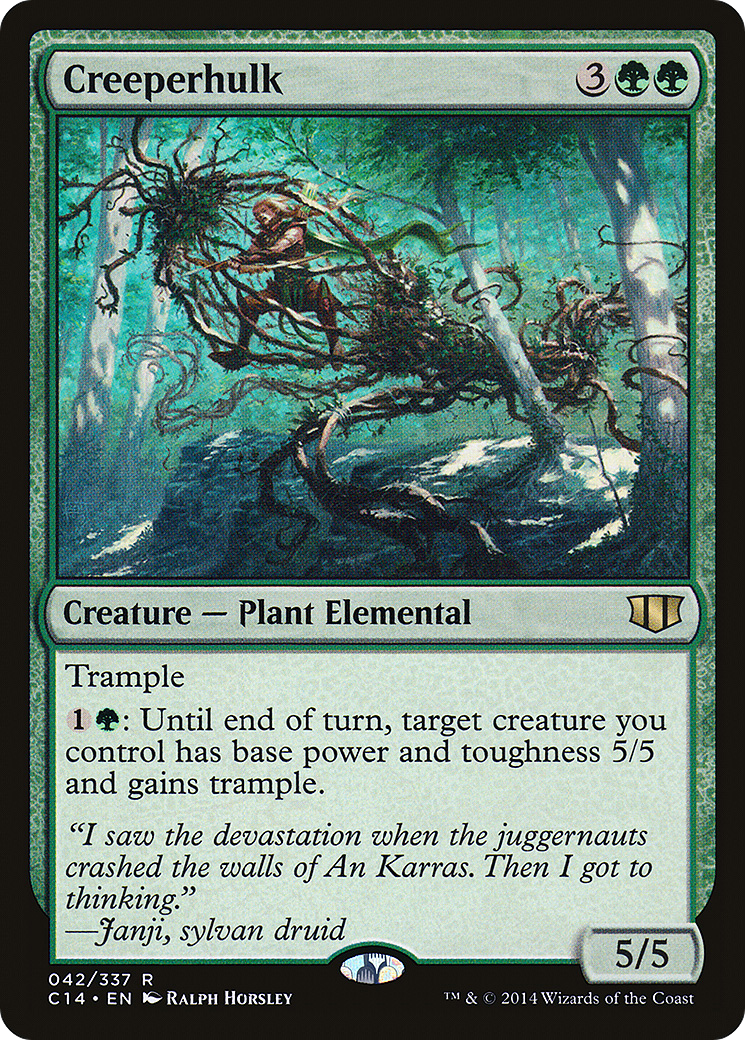 Creeperhulk (C14-042)  - Commander 2014