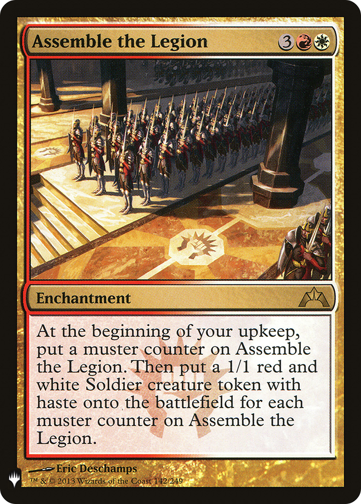 Assemble the Legion (LIST-GTC-142)  - The List