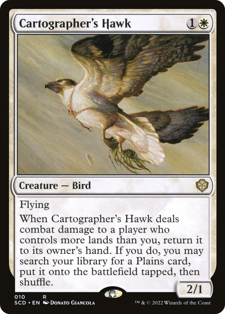 Cartographer's Hawk (SCD-010)  - Starter Commander Decks