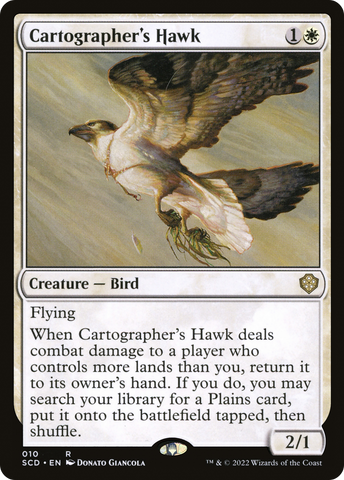 Cartographer's Hawk (SCD-010)  - Starter Commander Decks