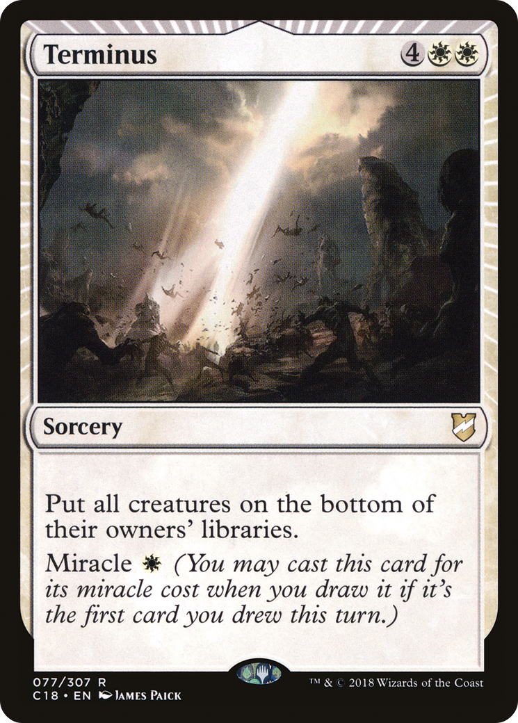 Terminus (C18-077)  - Commander 2018: (miracle)
