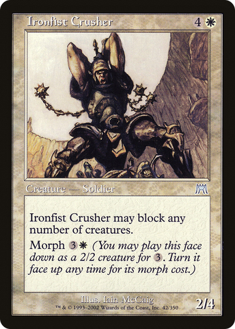 Ironfist Crusher (ONS-042)  - Onslaught