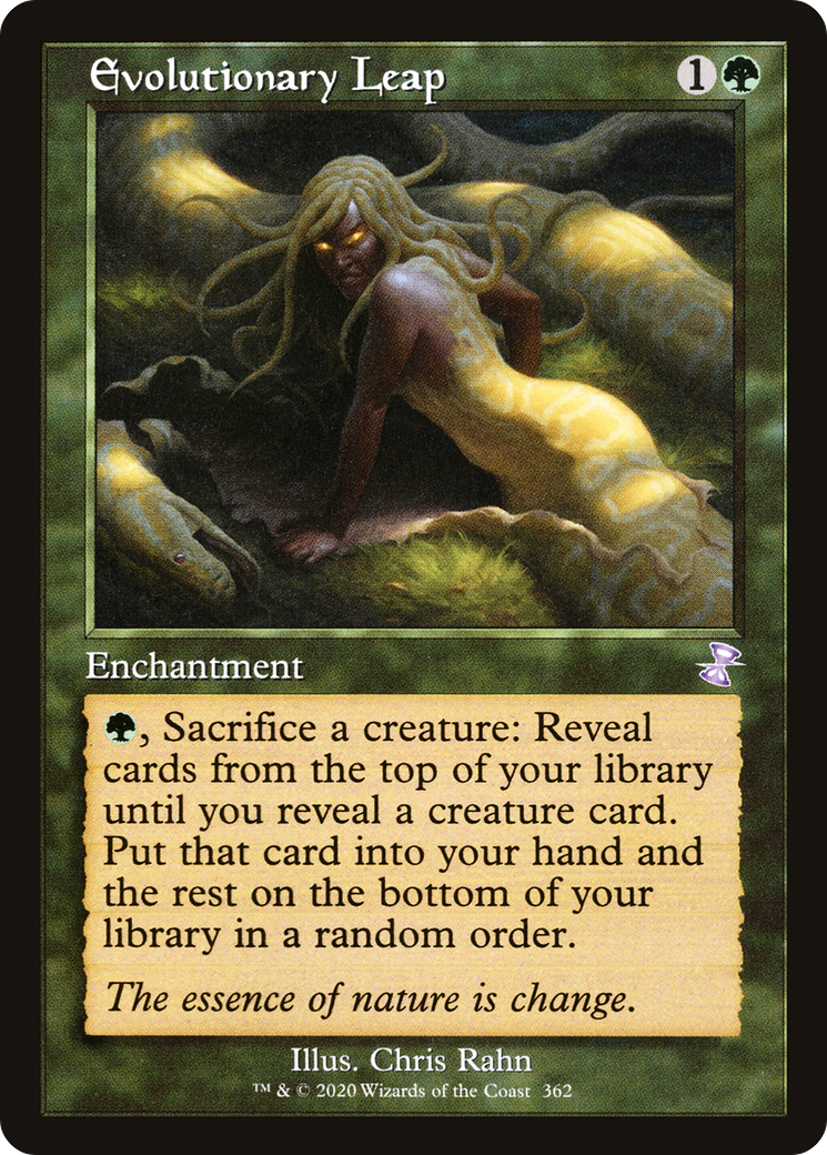 Evolutionary Leap (TSR-362)  Foil - Time Spiral Remastered