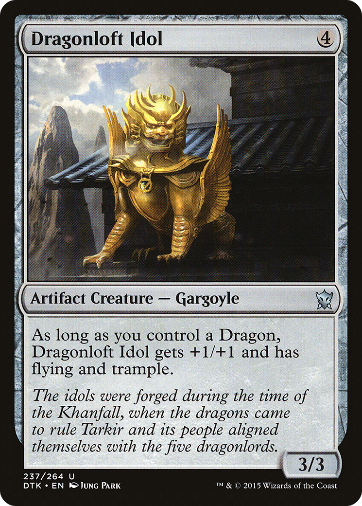 Dragonloft Idol (DTK-237)  Foil - Dragons of Tarkir