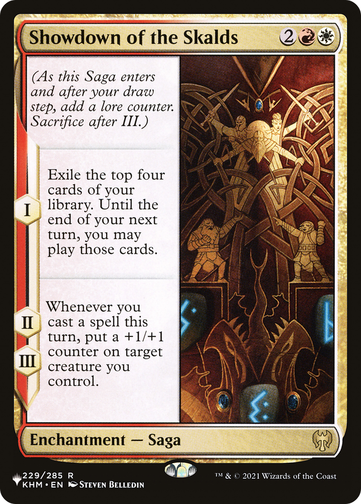 Showdown of the Skalds (LIST-KHM-229)  - The List