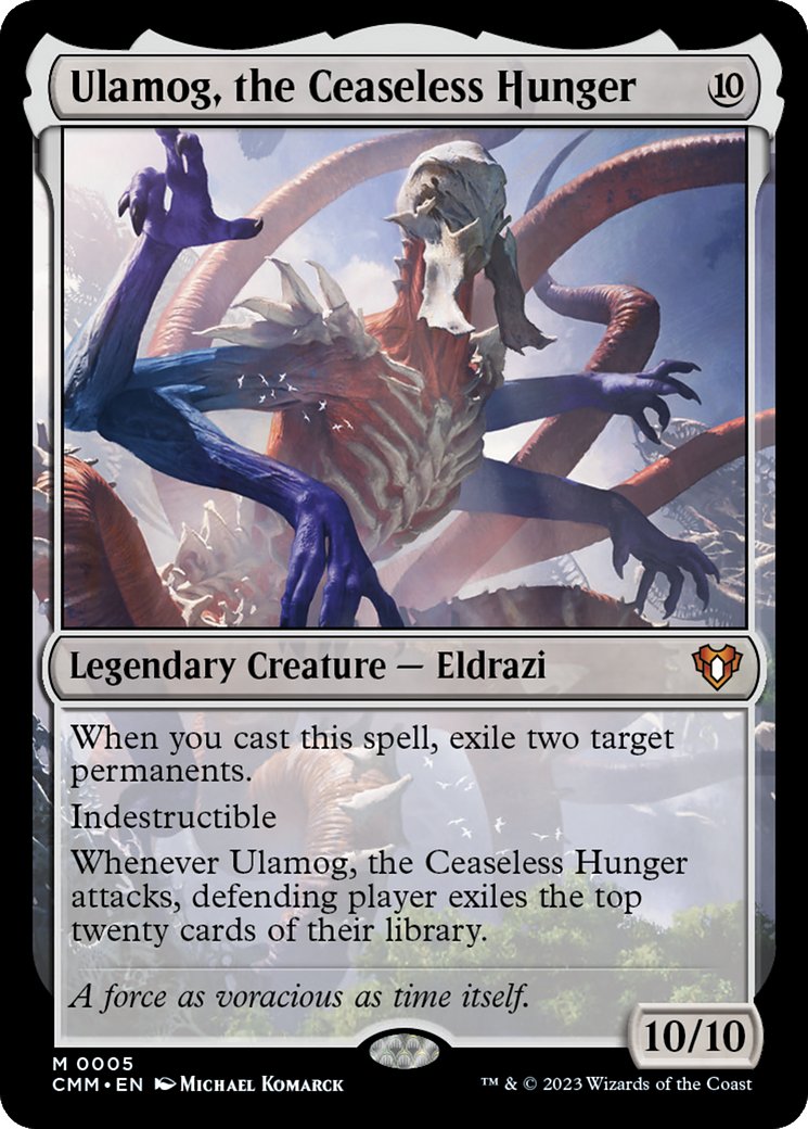 Ulamog, the Ceaseless Hunger (CMM-005)  - Commander Masters
