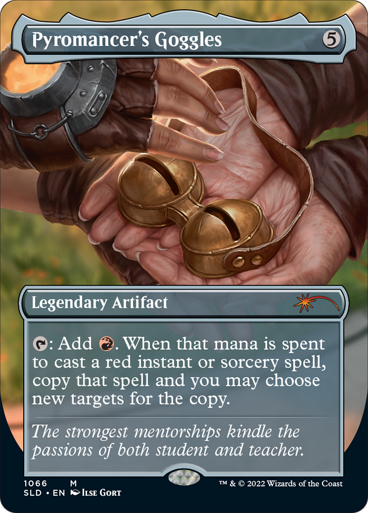 Pyromancer's Goggles (SLD-1066)  Foil - Secret Lair Drop (Borderless)