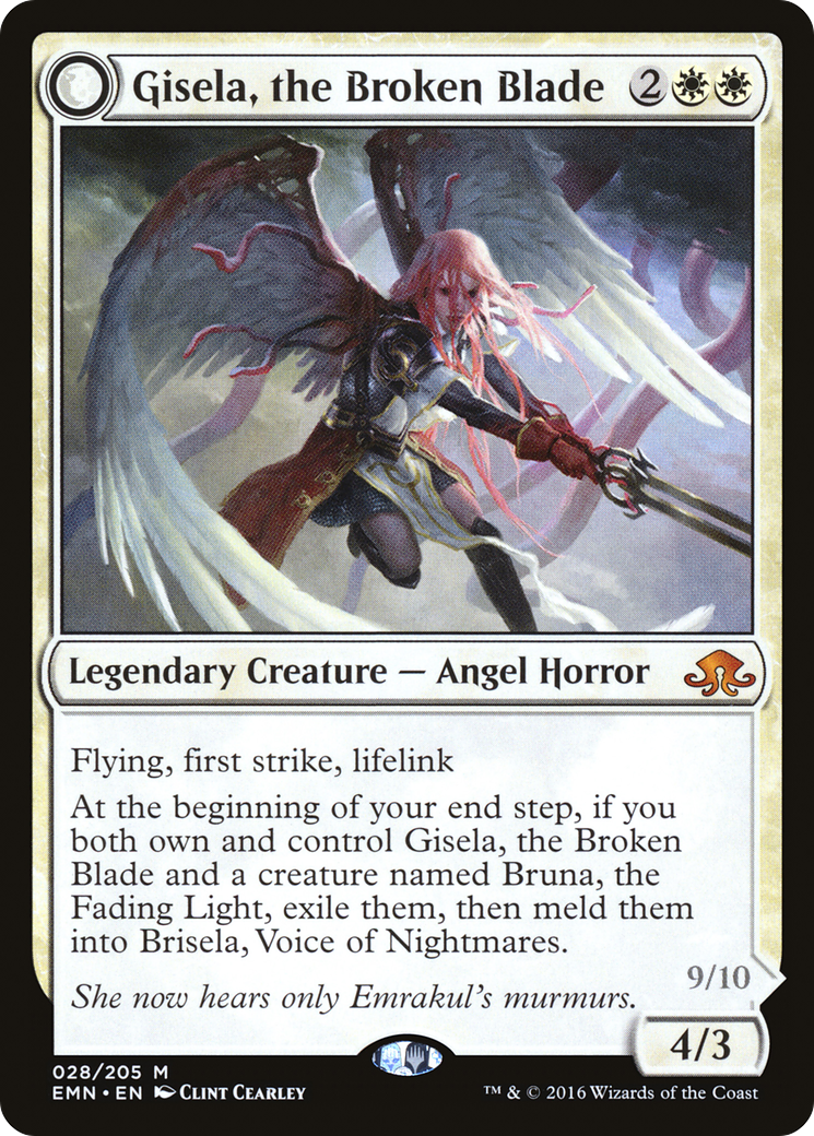 Gisela, the Broken Blade (EMN-028)  Foil - Eldritch Moon: (mooneldrazidfc)