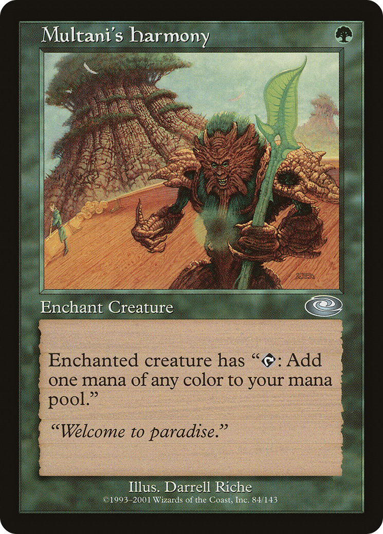 Multani's Harmony (PLS-084)  Foil - Planeshift