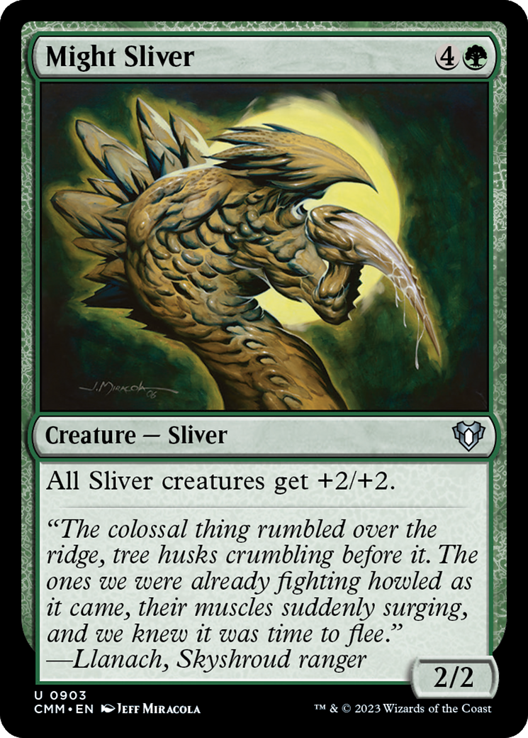 Might Sliver (CMM-903)  - Commander Masters