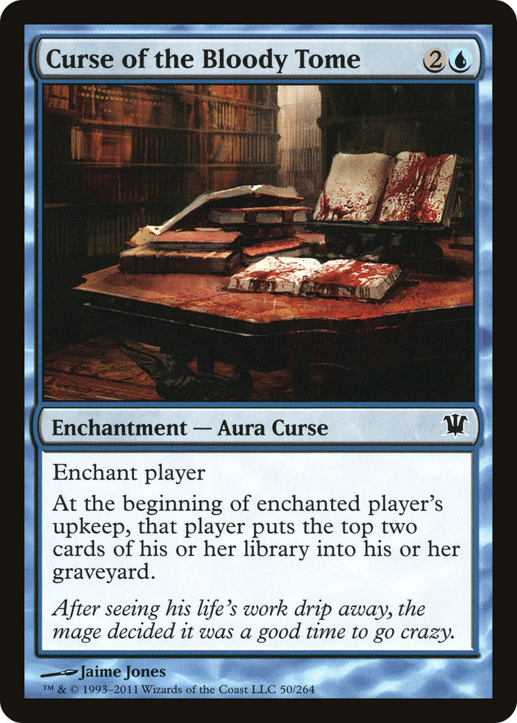 Curse of the Bloody Tome (ISD-050)  Foil - Innistrad
