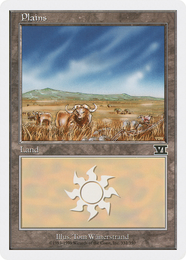 Plains (332) (6ED-332)  - Classic Sixth Edition