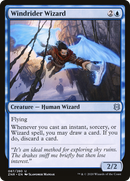 Windrider Wizard (ZNR-087)  Foil - Zendikar Rising