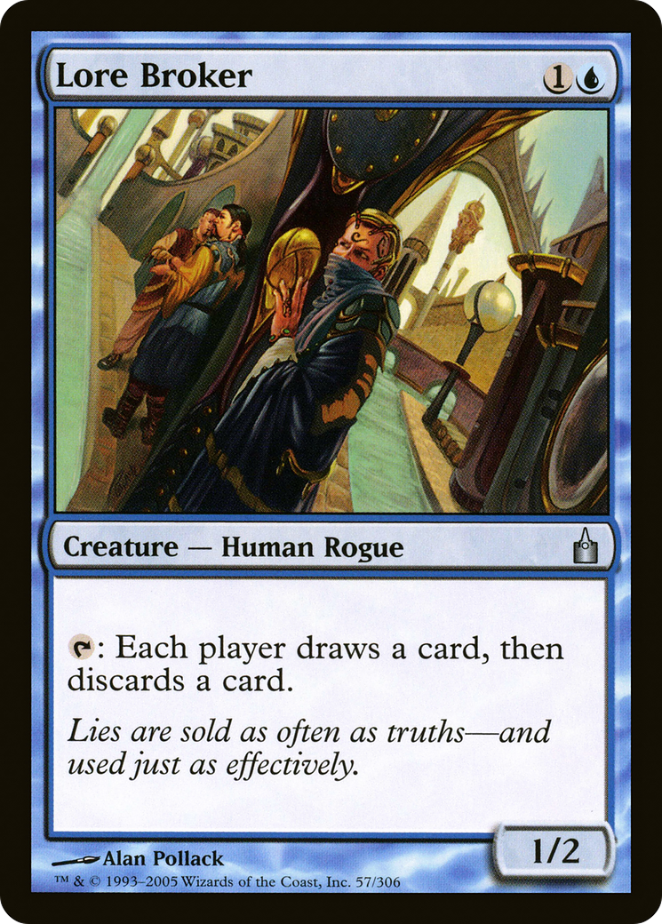 Lore Broker (RAV-057)  Foil - Ravnica: City of Guilds