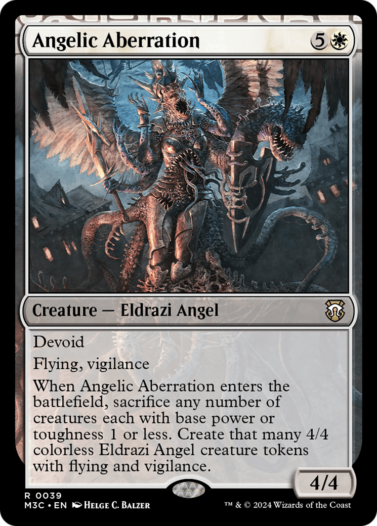 Angelic Aberration (M3C-039)  - Modern Horizons 3 Commander: (devoid)