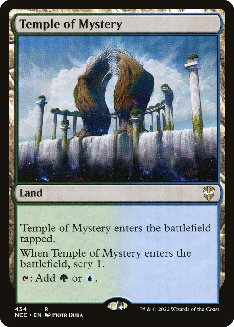 Temple of Mystery (NCC-434)  - New Capenna Commander