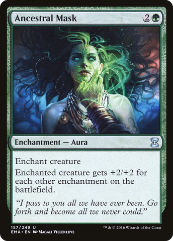 Ancestral Mask (EMA-157)  Foil - Eternal Masters